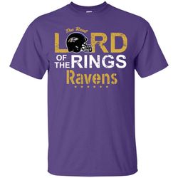 The Real Lord Of The Rings Baltimore Ravens T Shirts, Sport T-Shirt, Valentine Gift