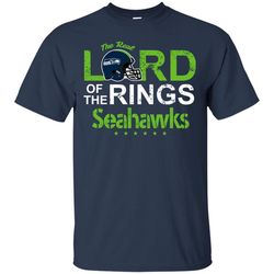 The Real Lord Of The Rings Seattle Seahawks T Shirts, Sport T-Shirt, Valentine Gift