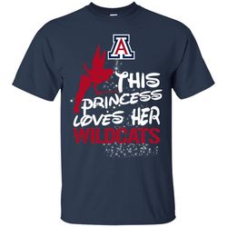 This Princess Love Her Arizona Wildcats T Shirts, Sport T-Shirt, Valentine Gift