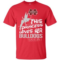 This Princess Love Her Mississippi State Bulldogs T Shirts 1, Sport T-Shirt, Valentine Gift