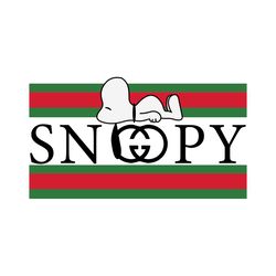 Snoopy Gucci Trending Logo Svg