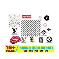 Louis Vuitton Bundle Svg, LV Logo Bundle