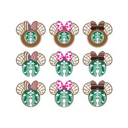Starbucks Mandala Logo Bundle Svg