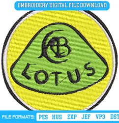 Lotus Car Embroidery Logo Design Logo Car Download File Design