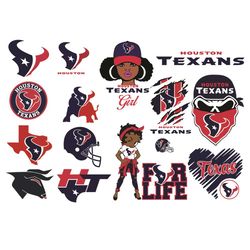 Houston Texans Bundle Svg, Sport Svg, Houston Texans Svg, Texans Logo Svg, Football Logo Svg, Texans Girl Svg, Football