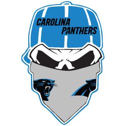 Carolina Panthers Skull Svg, Sport Svg, Carolina Panthers, Panthers Svg, Panthers Skull Svg, Panthers Nfl, Panthers Logo