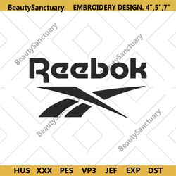 Reebok Sports Logo Embroidery Design Download