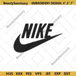 Nike Swoosh Logo Embroidery Design Download
