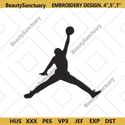 Jordan Fashion Logo Embroidery Design Download