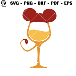 Simba Wine Glass Svg, Disney Wine Svg, The Lion King Svg