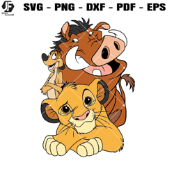 Timon Simba Pumba Svg, Lion King Svg, Lion King Disney Svg