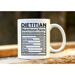 Dietitian Mug. Dietitian Gift. Unique Gifts For Dietitian. Funny Dietitian Gifts. Nutritional Dietitian. Dietitian Coffe