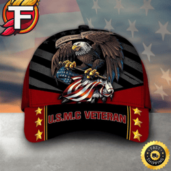 Armed Forces USMC Marine Corps Military Veterans Day VVA Vietnam Veteran America Cap