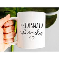 bridesmaid mug, bridesmaid gift, bridesmaid proposal, maid of honor mug, matron of honor, wedding party gifts, funny bri