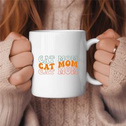 Cat Mom Coffee Mug, Cat Lover Coffee Mug, Birthday Gift, Gift for Her, Cat Lover Gift, Cat Mom Gift, Cat Mama Gift 2