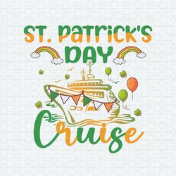 Retro St Patrick's Day Cruise Squad SVG