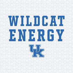 Kentucky Wildcat Energy Ncaa Team SVG