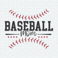 Vintage Baseball Mom Sports Mama SVG