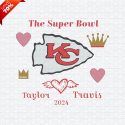 Super Bowl Taylor Travis 2024 SVG