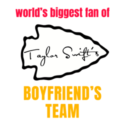 Worlds Biggest Fan Of Taylor Swifts Boyfriends Team Svg, Taylor Lovers Svg