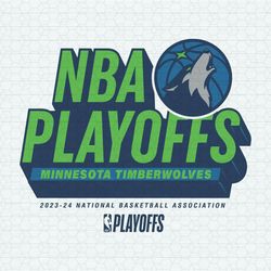 2024 Nba Playoffs Minnesota Timberwolves SVG