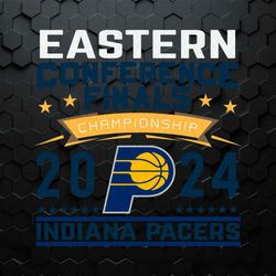 Indiana Pacers 2024 Eastern Conference Finals SVG