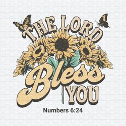 The Lord Bless You Easter Bible Verse PNG