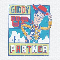Woody Giddy Up Partner Toy Story SVG