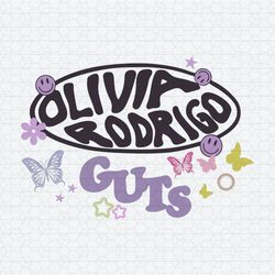 Retro Olivia Rodrigo Guts Tour 2024 SVG