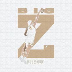 Zach Edey Big Red Purdue Basketball SVG