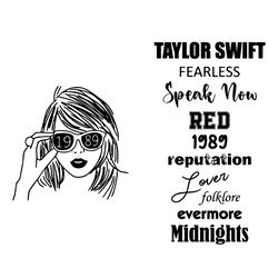Taylor Swift Albums Taylors Version Svg File