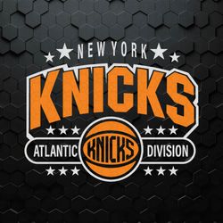 New York Knicks Atlantic Division SVG