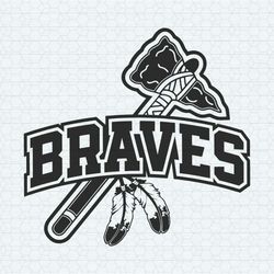 Retro Braves Chop On Baseball Mlb Team SVG