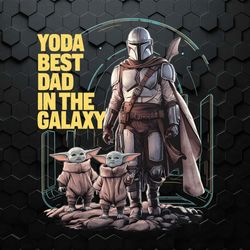 Best Dad In The Galaxy Cartoon Characters PNG