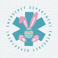 Easter Emergency Department Bunny Er Nurse SVG