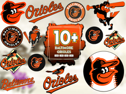 Baltimore Orioles Baseball SVG Bundle Craft Your Orioles Spirit!