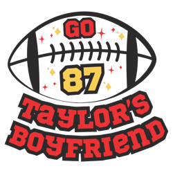Go 87 Taylors Boyfriend Football Svg, Taylor Love Travis Svg
