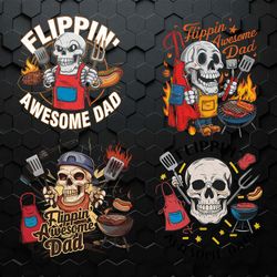 Flippin Awesome Dad PNG Bundle