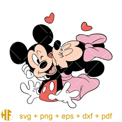 Mickey and Minnie Love Svg, Mouse Valentines Day Svg.jpg