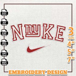 NFL New York Giants, Nike NFL Embroidery Design, NFL Team Embroidery Design, Nike Embroidery Design, Instant Download 5