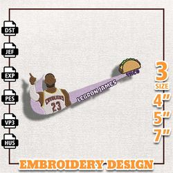 nike lebron embroidery design, nba basketball embroidery design, machine embroidery design, nba team, instant download