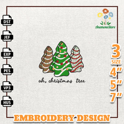 Christmas Embroidery Designs, Christmas Embroidered, Merry Xmas Embroidery, Instant Download