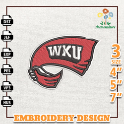 NCAA Western Kentucky Hilltoppers, NCAA Team Embroidery Design, NCAA College Embroidery Design, Logo Team Embroidery Des