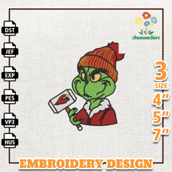 NFL Arizona Cardinals, Grinch NFL Embroidery Design, NFL Team Embroidery Design, Grinch Design, Instant Download