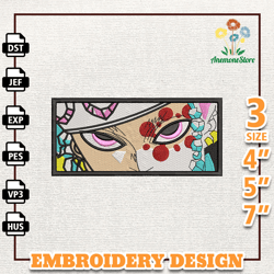Uzui Anime Design, Anime Embroidery Design, Anime Machine Embroidery Design, Gift For Anime Fan, Instant Download 1