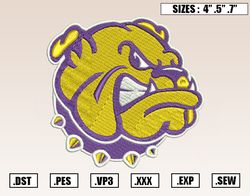 Western Illinois Leathernecks Embroidery Designs, NCAA Embroidery Design File Instant Download