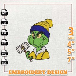 NFL Minnesota Vikings, Grinch NFL Embroidery Design, NFL Team Embroidery Design, Grinch Embroidery Design, Instant