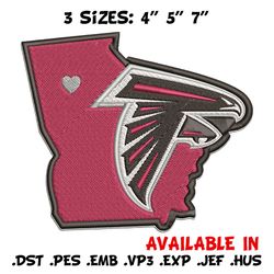 Atlanta Falcons embroidery design, Atlanta Falcons embroidery, NFL embroidery, logo sport embroidery, embroidery design