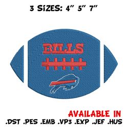 Ball Buffalo Bills embroidery design, Buffalo Bills embroidery, NFL embroidery, sport embroidery, embroidery design