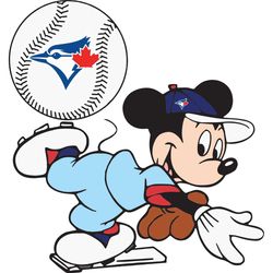 Toronto Blue Jays And Mickey Svg, Sport Svg, Toronto Blue Jays, Blue Jays Baseball, Mickey Svg, Mickey Sport Svg, Blue J